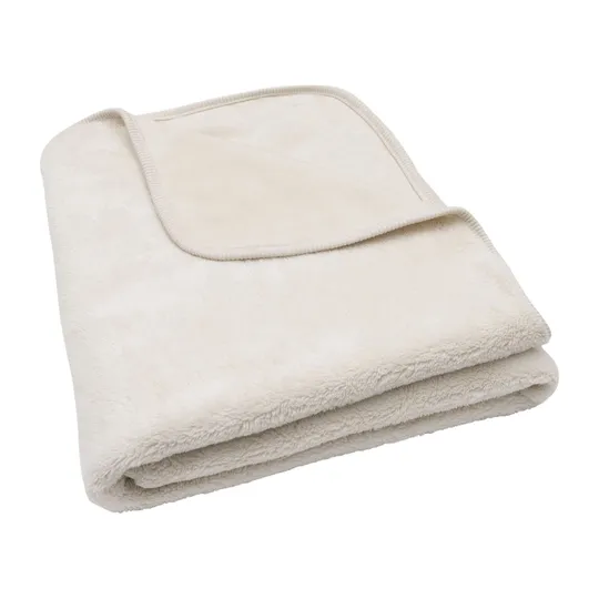Jollein Bettdecke - Basic Jersey/Sherpa - 100 x 150 cm - Oatmeal