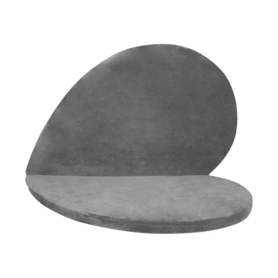 Kidkii Herz Spielmatte Velvet Grey