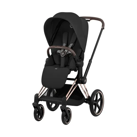 Cybex Priam 5 Comfort Kinderwagen 2-in-1 - Rosegold / Sepia Black