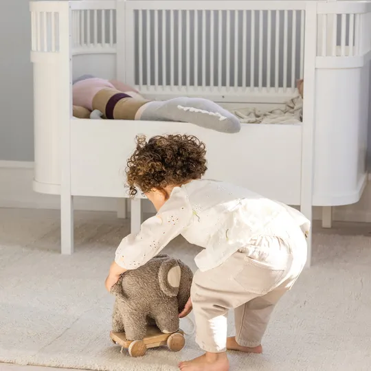 Sebra Pull-Along Toy, Fanto, Grey, Fsc™️100%