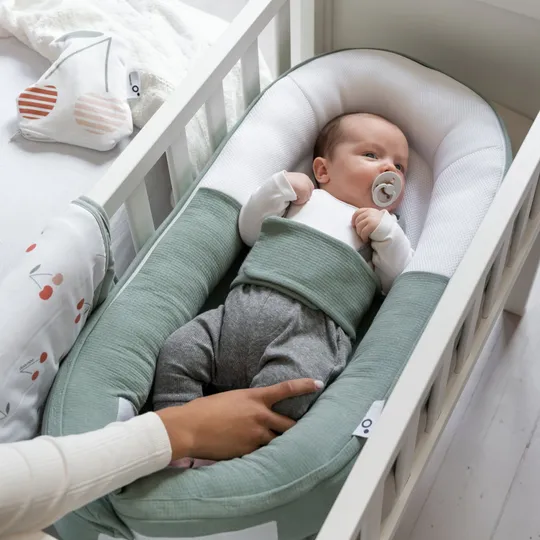 Doomoo Cocoon Tetra Babynestchen Jersey Green