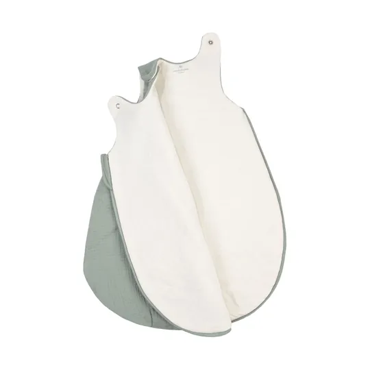 Julius Zöllner Muslin Babyschlafsack - Grün - Größe 62/68