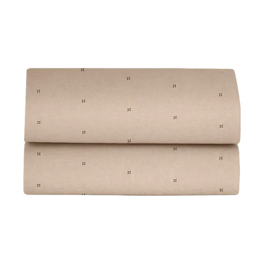 Snuz Spannbettlaken 2-Pack - Mocha Cross