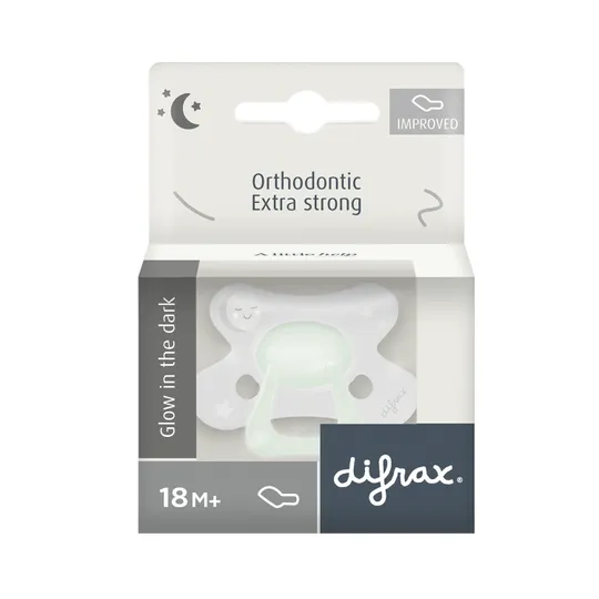Difrax Dental Schnuller Nacht 18+ Monate