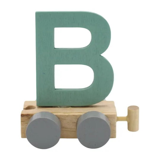 Charl's Toys Buchstabe Zug B Grün