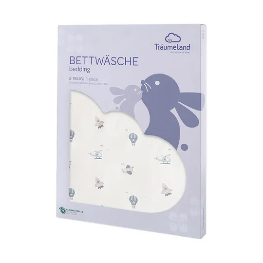 Träumeland Bettbezug – Jersey Volare – 100 x 135 + 40 x 60 cm