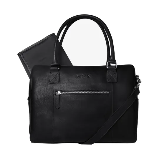 Mozz Bags Easy Elegant Wickeltasche Black