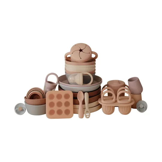 Mushie Ice Pop Tray - Blush