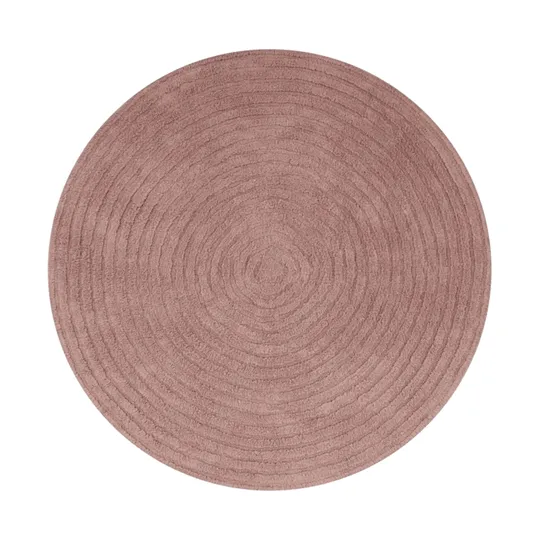 Tapis Petit Teppich Robin - Vintage Pink - 110 x 110 cm