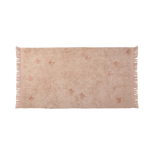 LIFETIME Kidsrooms Butterflies Teppich Soft Pink