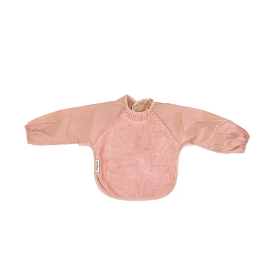 Silly Billyz Towel Lätzchen Mit Ärmeln - Rosa