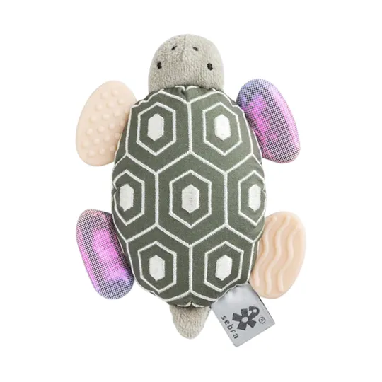 Sebra Activity Rattle With Mirror, Turbo The Turtle
