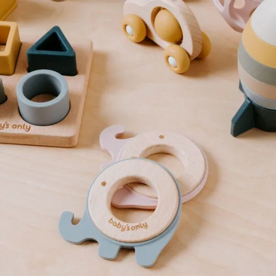 Baby’s Only Elefant Beißring Grey