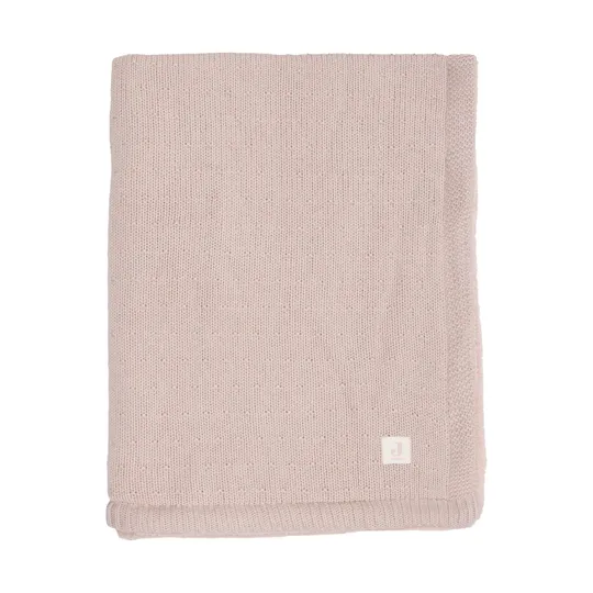 Jollein Babydecke - Sprinkle Knit / Fluffy - 75 x 100 cm - Silk Rose