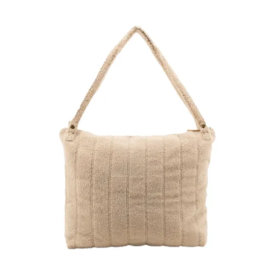 Nanami Lifestyle Boucle Tasche - Natur