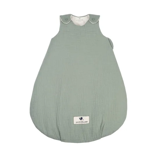 Julius Zöllner Muslin Babyschlafsack - Grün - Größe 56/62