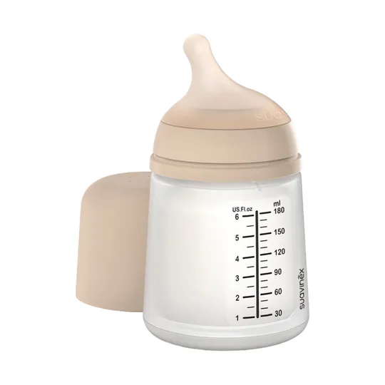 Suavinex Babyflasche - Zero Zero - Slow Flow 180ml - Light