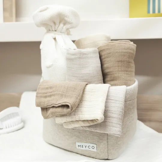 Meyco Baby Hydrofiele Monddoekjes - 3 Stuks