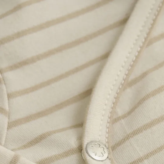 Noppies Nour Wickelshirt - Stripe - Größe 68 - Offwhite