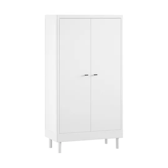 Vipack Kleiderschrank - Forrest - 2-türig - Buche Weiß