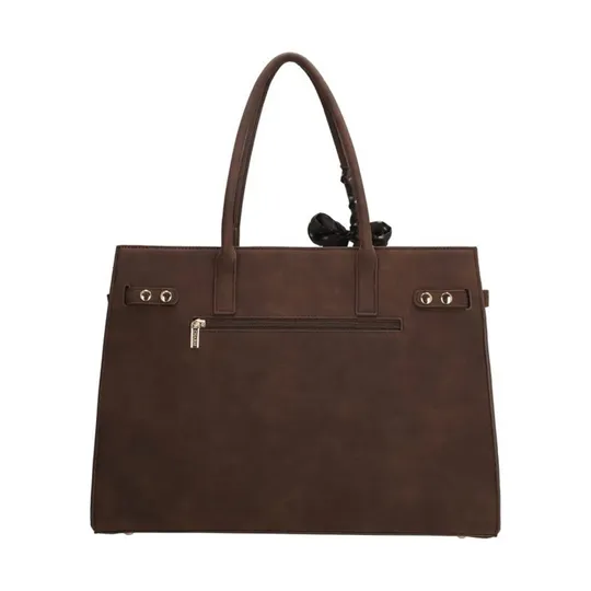 Charm London Laptoptasche - The Hamptons Village - 15,6 Zoll - Braun