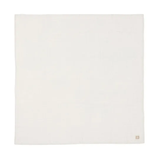 Jollein Hydrophiles Tuch - Groß - 2 Stück - 115 x 115 cm - Sea Green/Ivory