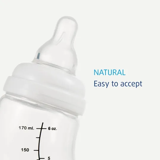 Difrax Starterset Transparent Mit Flaschenbürste