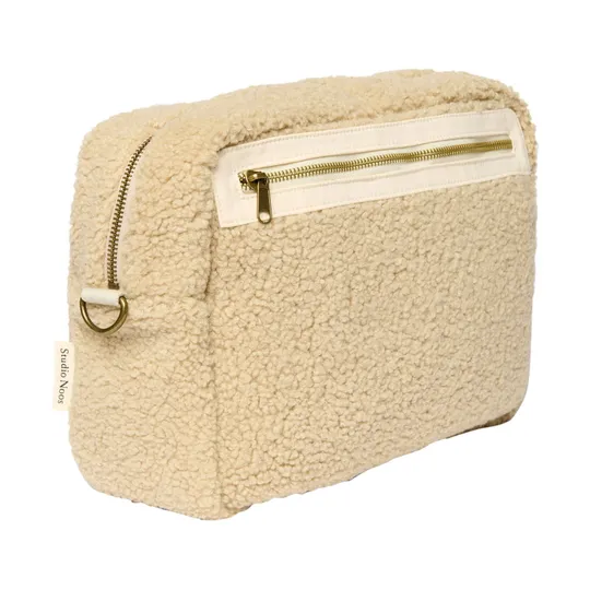 Studio Noos Ecru Teddy Stroller Organizer - Ecru