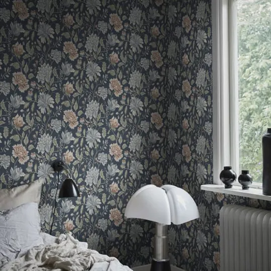 Sandberg Annabelle Tapete - Classic Blue