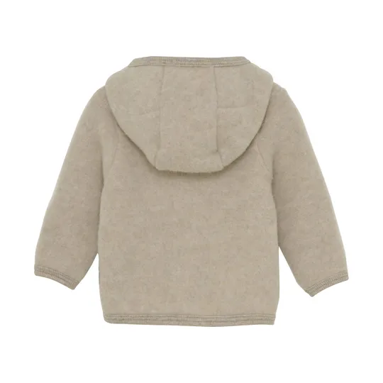  HUTTEliHUT - Jacke Wool Fleece - Camel Melange - Gr. 62