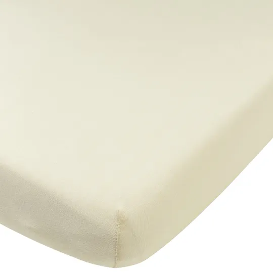 Meyco Baby Uni Spannbettlaken Wiege - 40 x 80/90 cm - Jersey - Nature