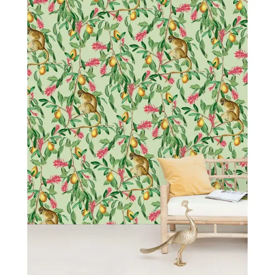 Creative Lab Amsterdam Tropical Monkey Tapete 300 x 280 cm