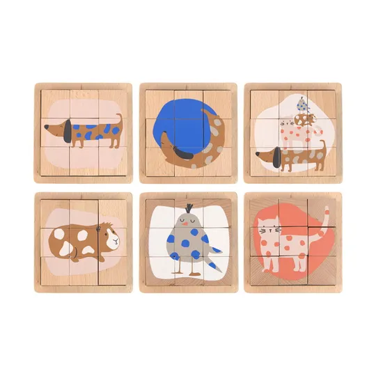 Lässig Blockpuzzle – Little Mateys – FSC-Holz