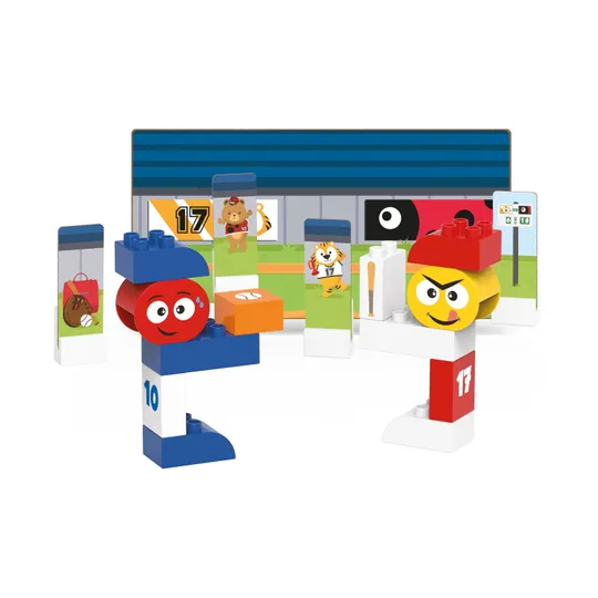 BiOBUDDi Baseball Bausteine