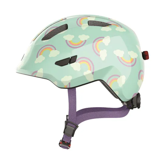 Abus Smiley 3.0 LED Helm Blue Rainbow Gr. S