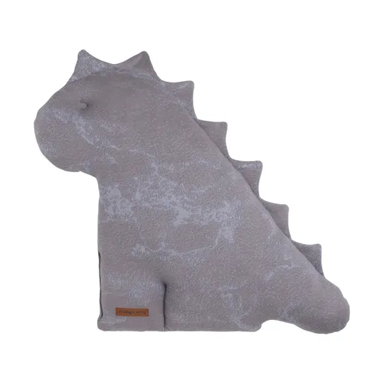Baby's Only Marble Dino Kuscheltier Cool Grey / Lila