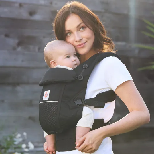 Ergobaby Adapt SoftFlex Mesh Babytrage - Onyx Black