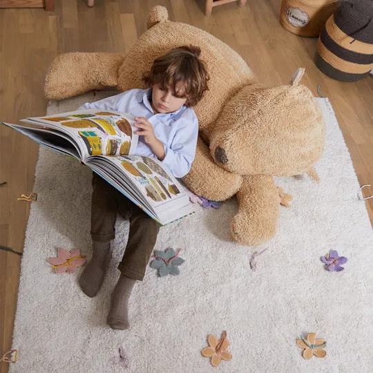 Lorena Canals Hocker – Sleepy Bear – 30×100×70 cm