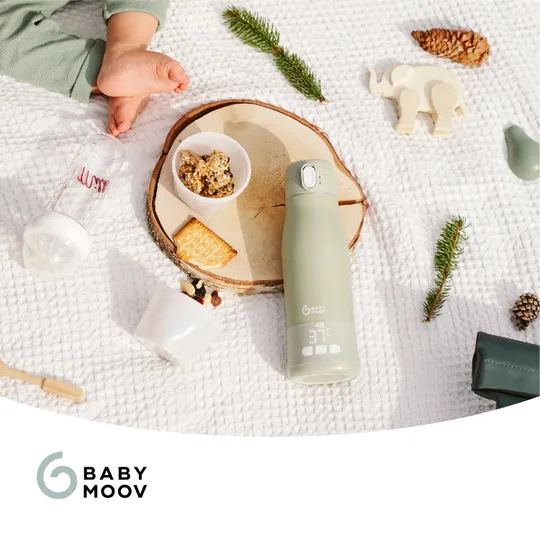 Babymoov Moov & Feed Flaschenwärmer - Green