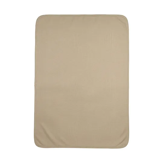 Meyco Strickdecke – Pure – 75 x 100 cm – Jacquard – Taupe