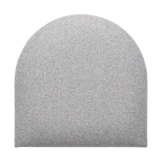 VOX Soform Oval 2 Wandpaneel - 30 x 30 cm - Wolle - Grey