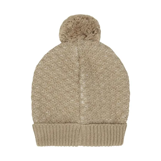 Klein Baby Mütze Pompom - Größe 62/68 - Filipe Beige