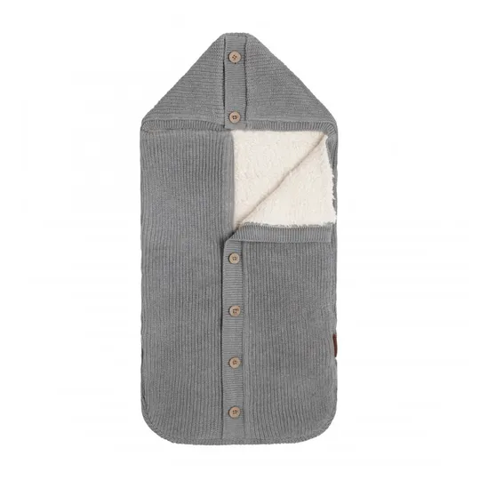 Baby's Only Teddy Soul Kinderwagen Fußsack - Grau