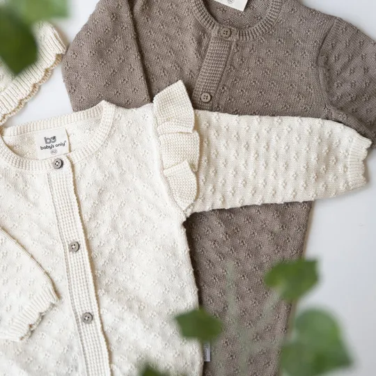 Baby's Only Miracle Ruffle Weste - Gr. 80 - Warm Linen