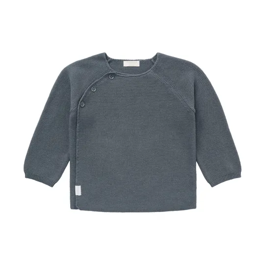 Noppies Pino Strick-Wickeljacke – Größe 68 – Stormy Weather