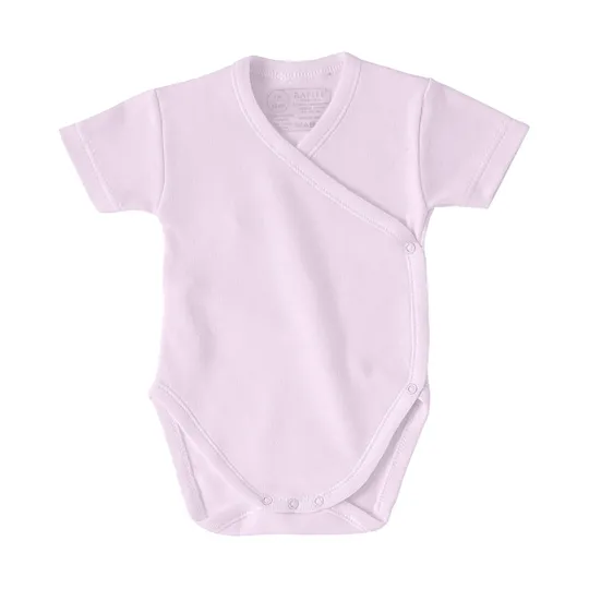 Rapife Wickelbody Kurzarm Pink Gr. 62