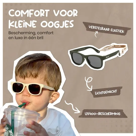 Maesy Sonnenbrille - Indi - 0 bis 2 Jahre - Schwarz