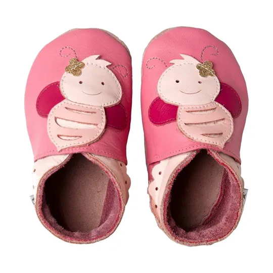 Bobux Slofjes Soft Sole Bijtjes Mt. L
