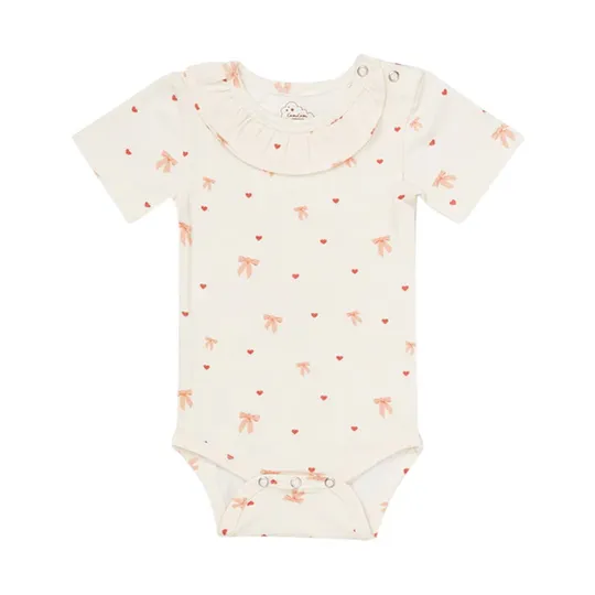 Cam Cam Copenhagen Body Kurzarm - Olivia - Größe 56 - Bows