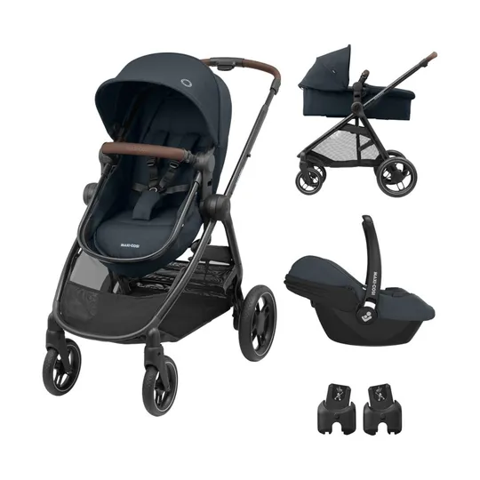 Maxi-Cosi Zelia 3 Kinderwagen 3-in-1 Essential Graphite